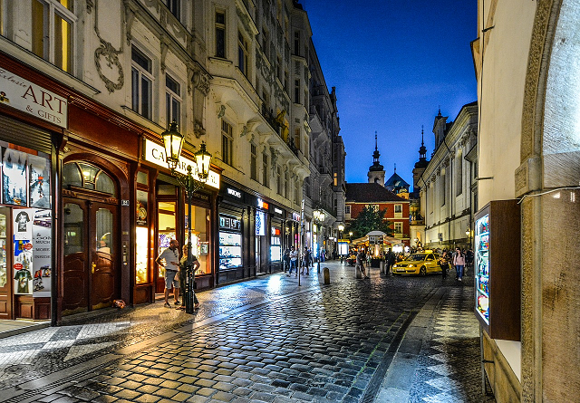 Night with escorts in Prague, an evening in Prague